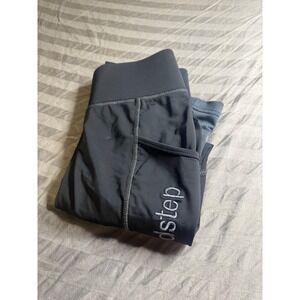 Tredstep Ireland Women Black Equestrian Riding Tights Silicone Patch 26R $120